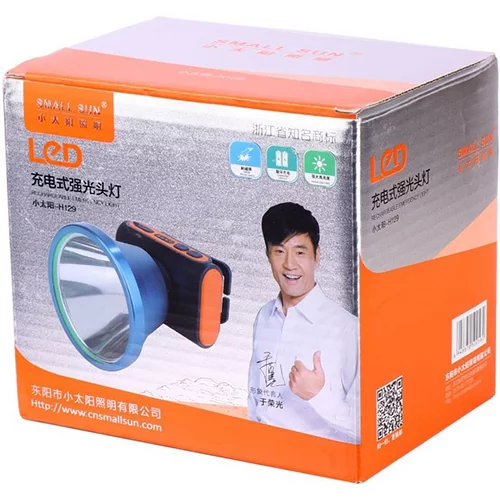 چراغ پیشانی نور زرد اسمال سان مدل ZH-H129 کیفیت عالی