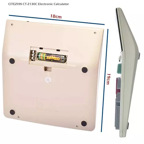 ماشین حساب سیتیزیو Cittzeiv مدل CT-2130C درجه یک