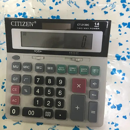 ماشین حساب سیتیزیو Cittzeiv مدل CT-2130C جدید