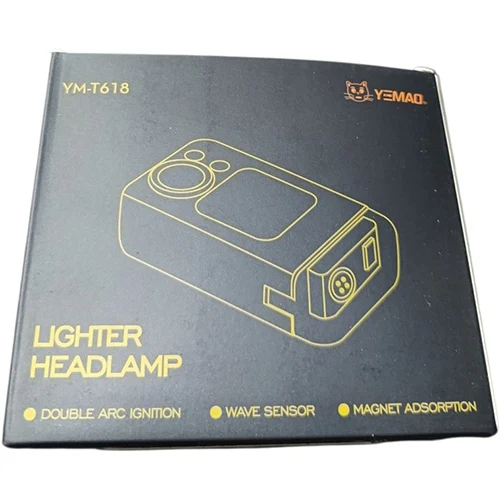 چراغ پیشانی و فندک شارژی یامائو مدل YM-T618 جدید