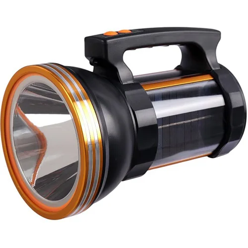 چراغ قوه نگهبانی شارژی خورشیدی TD-6800S درجه یک