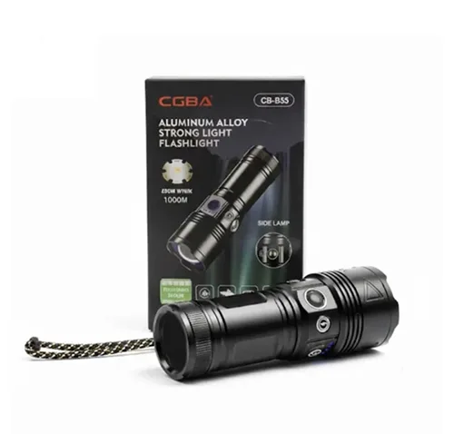 چراغ قوه پلیسی شارژی کوبا COBA مدل CB-B55 حرفه ای