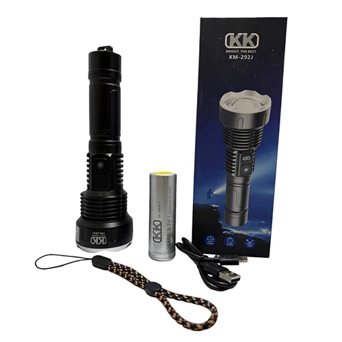 چراغ قوه شارژی زوم دار KK مدل KM-292J درجه یک