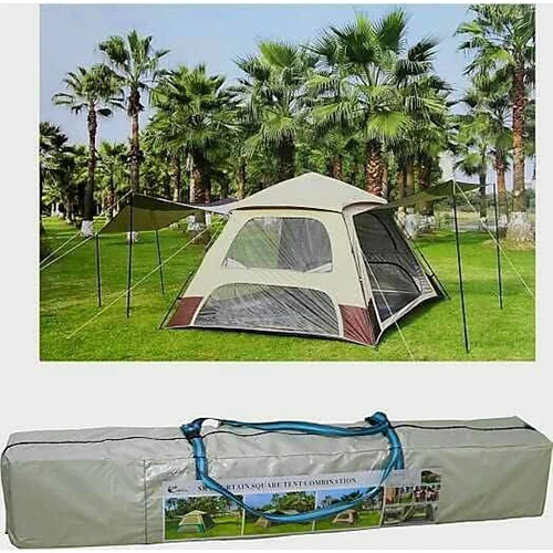 چادر اتوماتیک 10 نفره سایبان دار سایز 300×300×220cm حرفه ای