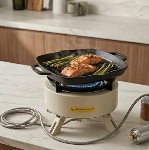 اجاق گاز مسافرتی شلنگ دار مدل K-751 کیفیت عالی