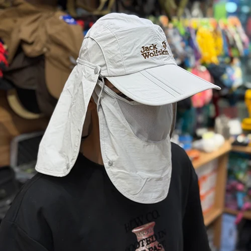 کلاه سه تکه تابستانه جک ولف اسکین JACK WOLFSKIN جدید