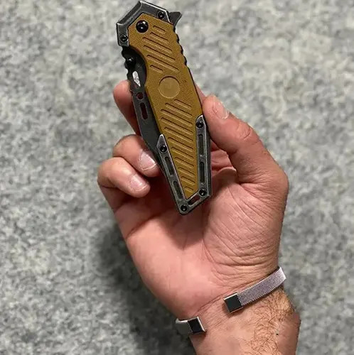 چاقوی تاشو ضامندار برونینگ Browning مدل A341 درجه یک