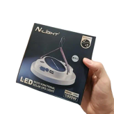 چراغ شارژی خورشیدی 1000 وات N-LIGHT مدل K200 درجه یک