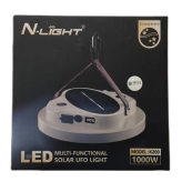 چراغ شارژی خورشیدی 1000 وات N-LIGHT مدل K200 درجه یک