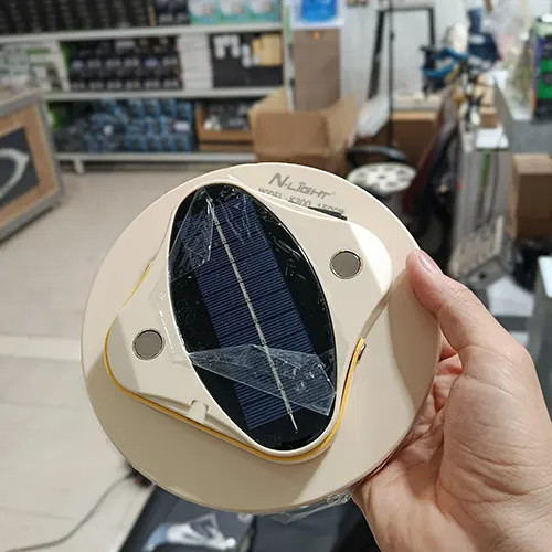 چراغ شارژی خورشیدی 1000 وات N-LIGHT مدل K200 حرفه ای