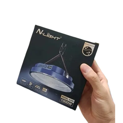 چراغ شارژی خورشیدی 1000 وات N-LIGHT مدل K200 جدید