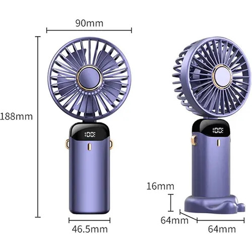 پنکه دستی و رومیزی FAN مدل N15 درجه یک