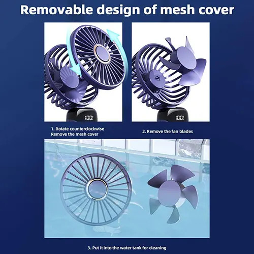 پنکه دستی و رومیزی FAN مدل N15 درجه یک