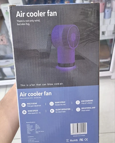پنکه خنککننده و مهپاش رومیزی مدل Air cooler fan 365 جدید