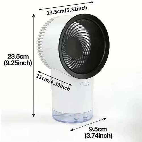 پنکه خنککننده و مهپاش رومیزی مدل Air cooler fan 365 جدید