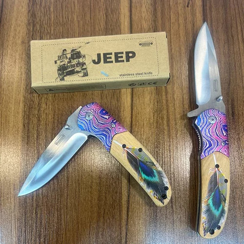 چاقوی تاشوی جیپ JEEP مدل DA143 حرفه ای