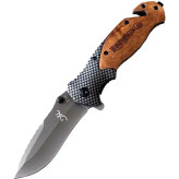 چاقوی جیبی کارتر دار برونینگ BROWNING مدل X50 حرفه ای