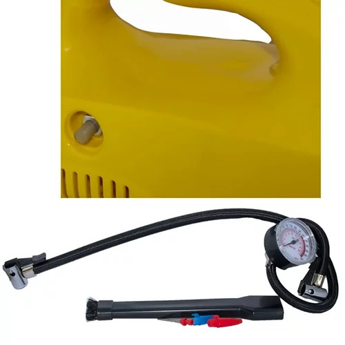 جارو و پمپ باد فندکی خودرو INFLATOR مدل 7020 کیفیت عالی