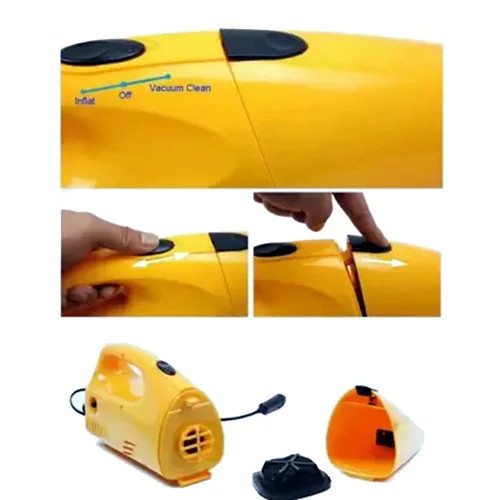 جارو و پمپ باد فندکی خودرو INFLATOR مدل 7020 کیفیت عالی
