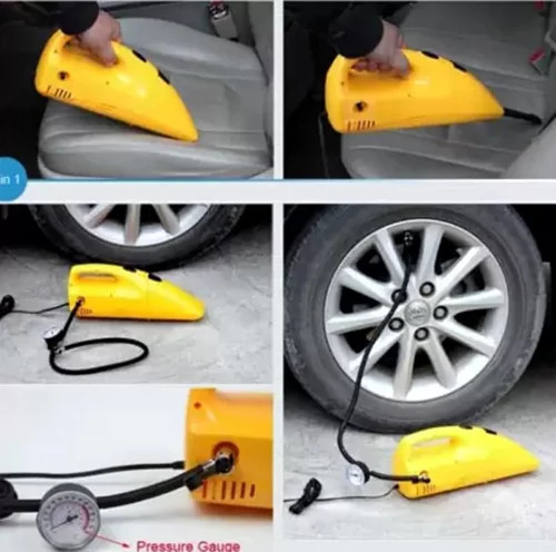 جارو و پمپ باد فندکی خودرو INFLATOR مدل 7020 حرفه ای