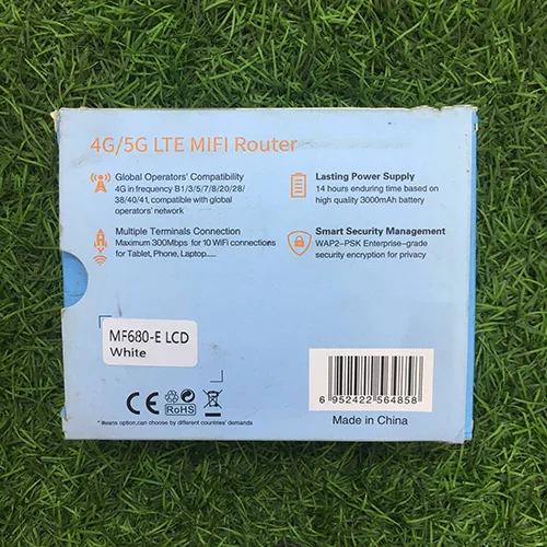 مودم جیبی سیمکارتی مانیتوردار 4G مدل MF680-E (رجیستر شده ) کیفیت عالی