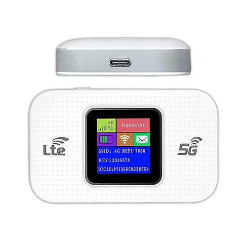 مودم جیبی سیمکارتی مانیتوردار 4G مدل MF680-E (رجیستر شده ) جدید