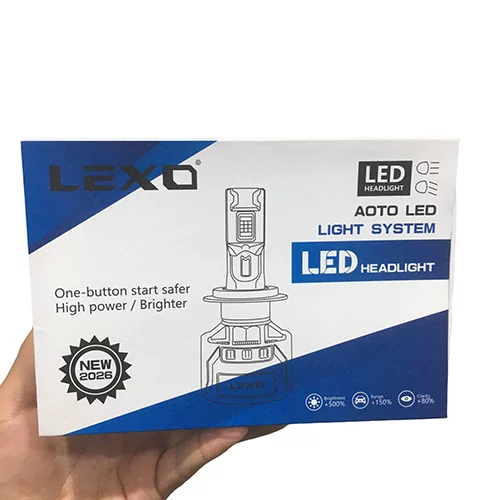 هدلایت خودرو فندار لکسو LEXO مدل پایه H4 حرفه ای