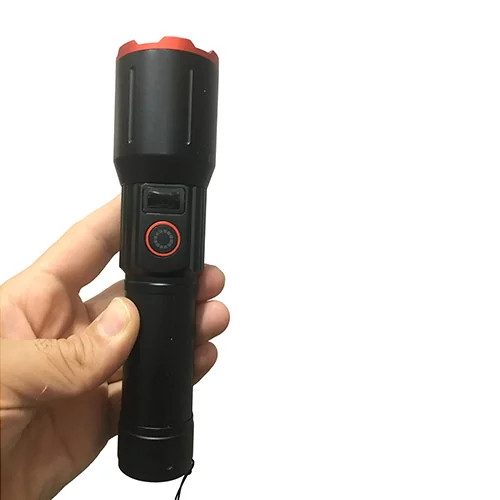 چراغ قوه پلیسی زومدار چهار لامپه MULTI-FUNCTIONAL کیفیت عالی
