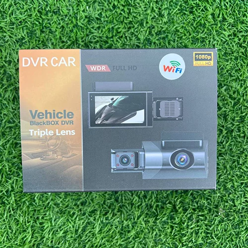 دوربین ثبت وقایع سه لنز وای فای دار BLACK BOX DVR مدل FULL HD کیفیت عالی
