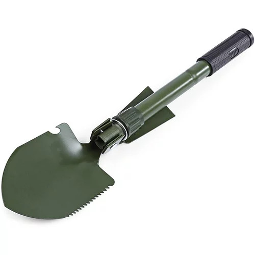 بیلچه تاشو چندکاره کمپینگ مدل Camping Shovel 5 Function Foldaway درجه یک