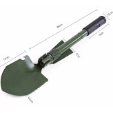 بیلچه تاشو چندکاره کمپینگ مدل Camping Shovel 5 Function Foldaway درجه یک