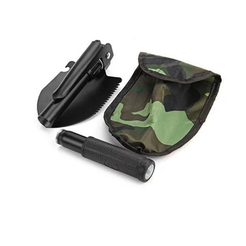 بیلچه تاشو چندکاره کمپینگ مدل Camping Shovel 5 Function Foldaway جدید