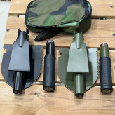 بیلچه تاشو چندکاره کمپینگ مدل Camping Shovel 5 Function Foldaway جدید