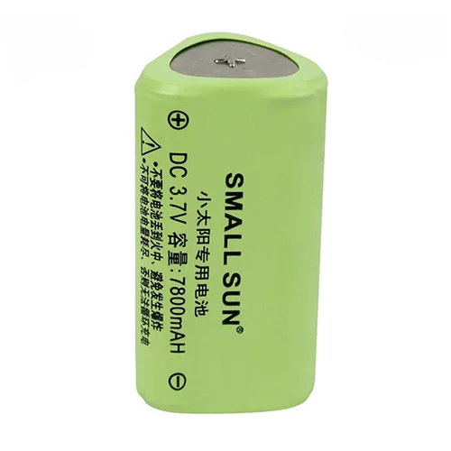 باتری لیتیومی سهگوش سبز اسمال سان 7800mAh حرفه ای