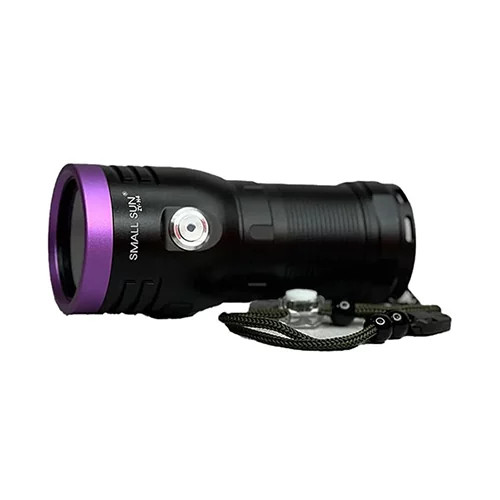 چراغ قوه یووی اسمال سان مدل ZY-H4 3LED UV حرفه ای حرفه ای