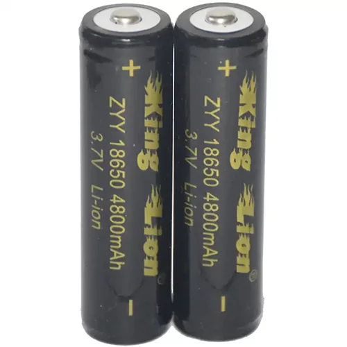 باتری لیتیوم یون کینگ لیون 4800mAh سایز ZYY 18650 کیفیت عالی