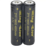 باتری لیتیوم یون کینگ لیون 4800mAh سایز ZYY 18650 کیفیت عالی