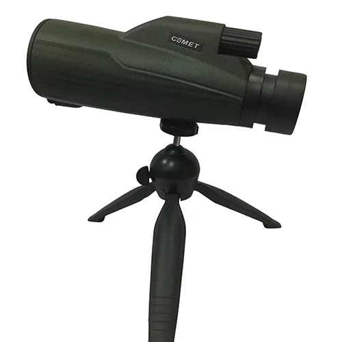 دوربین تکچشمی کامت با سهپایه و هولدر موبایل مدل COMET 10x50 درجه یک