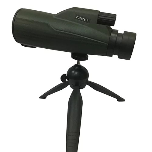 دوربین تکچشمی کامت با سهپایه و هولدر موبایل مدل COMET 10x50 درجه یک