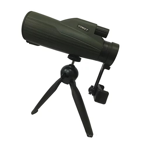 دوربین تکچشمی کامت با سهپایه و هولدر موبایل مدل COMET 10x50 حرفه ای