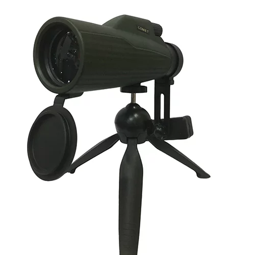 دوربین تکچشمی کامت با سهپایه و هولدر موبایل مدل COMET 10x50 حرفه ای
