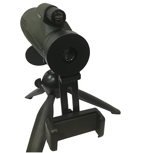 دوربین تکچشمی کامت با سهپایه و هولدر موبایل مدل COMET 10x50 حرفه ای