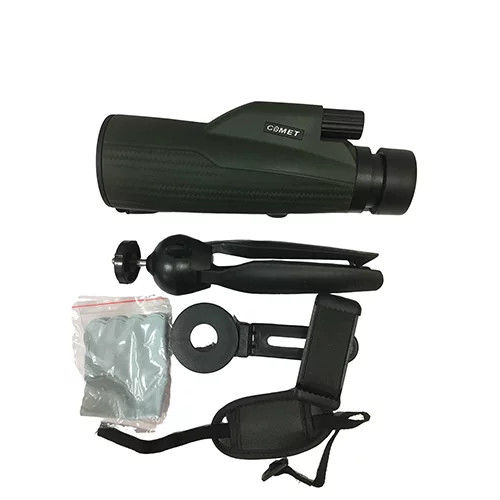 دوربین تکچشمی کامت با سهپایه و هولدر موبایل مدل COMET 10x50 جدید