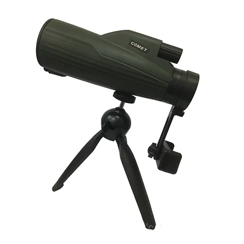دوربین تکچشمی کامت با سهپایه و هولدر موبایل مدل COMET 10x50 جدید