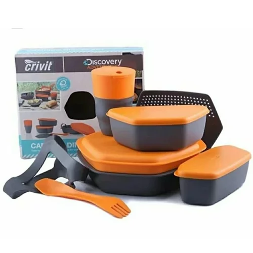 ست ظروف غذاخوری کرویت Crivit CAMPING DINING SET جدید