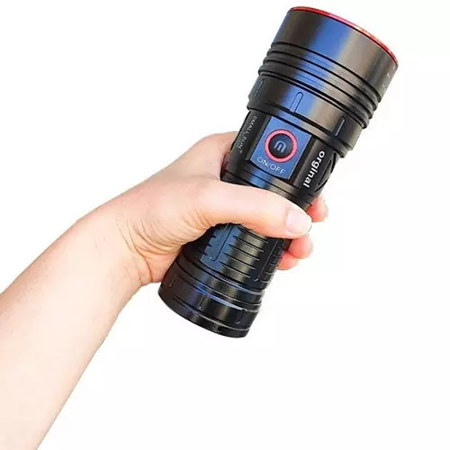 چراغ قوه پلیسی اسمال نور زرد سان مدل ZY-T235 درجه یک