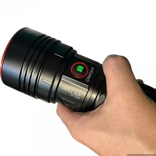 چراغ قوه پلیسی اسمال نور زرد سان مدل ZY-T235 درجه یک