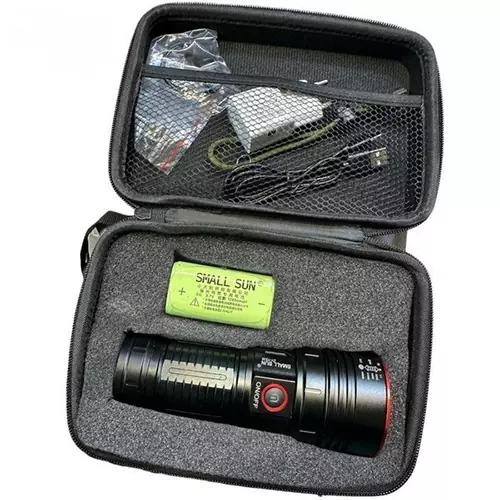 چراغ قوه پلیسی اسمال نور زرد سان مدل ZY-T235 کیفیت عالی