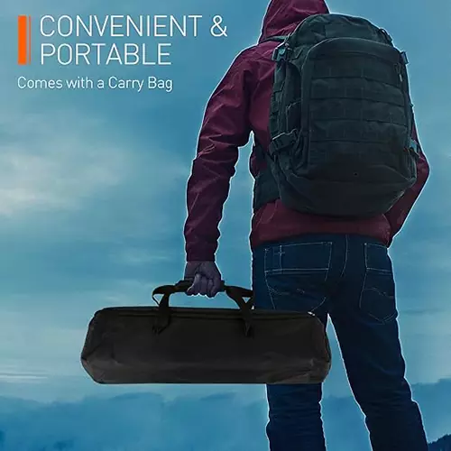 چراغ کمپینگ سه پایه دار با سه پنل 360 درجه مدل T-SUN LK-XQ-Z10 جدید