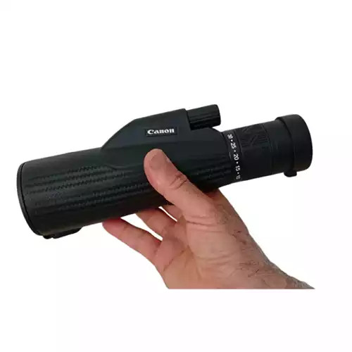 دوربین تک چشمی کانون با سه پایه و هولدر موبایل مدل 10-30X50 کیفیت عالی